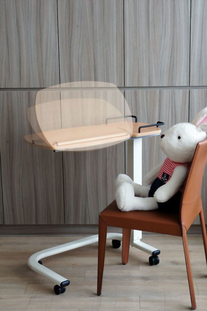 氣壓式床上桌(桌面可傾斜)