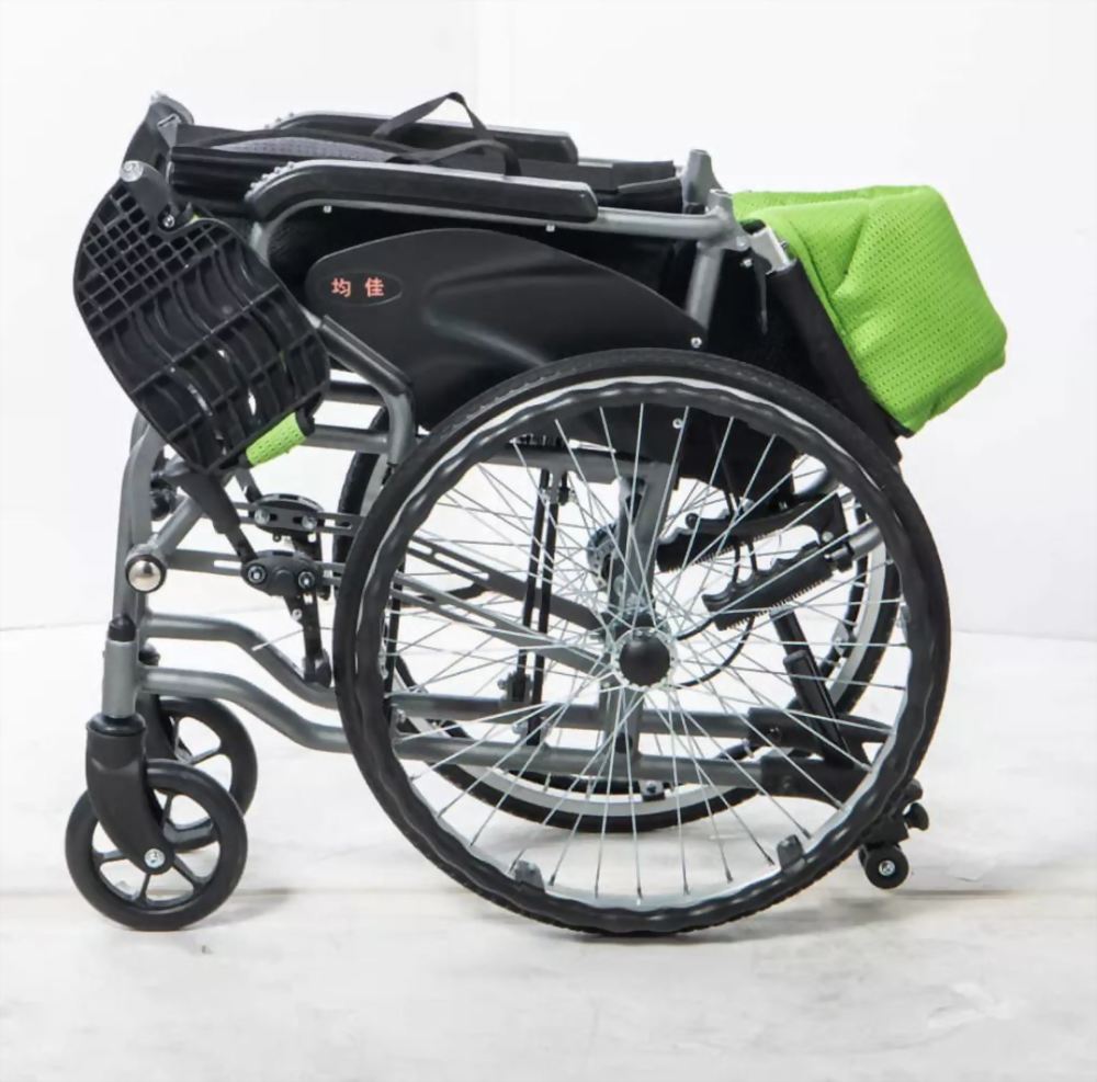 鋁合金掀腳輪椅