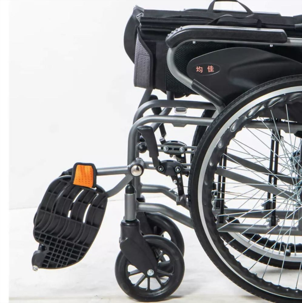 鋁合金掀腳輪椅