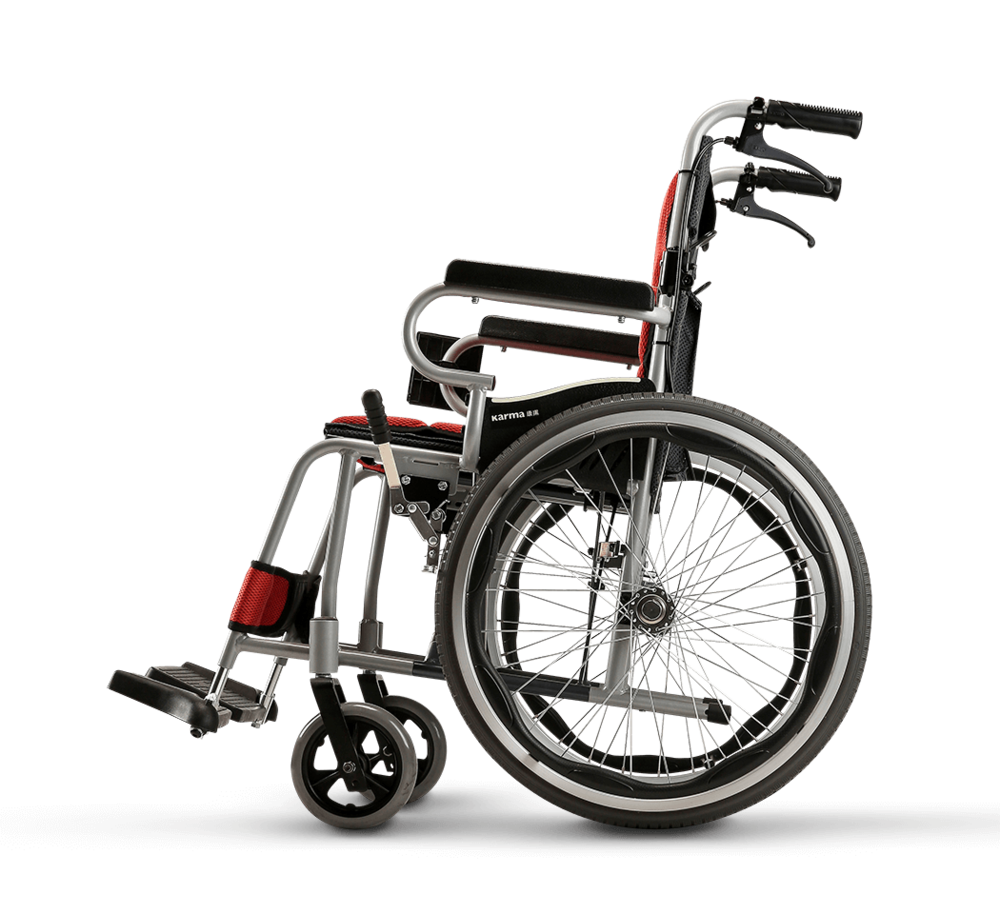 康揚 鋁合金手動輪椅 KM-2500L 中輪