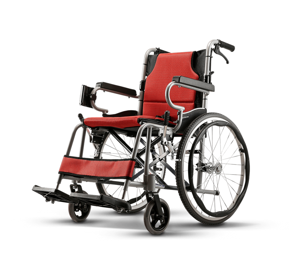 康揚 鋁合金手動輪椅 KM-2500L 中輪