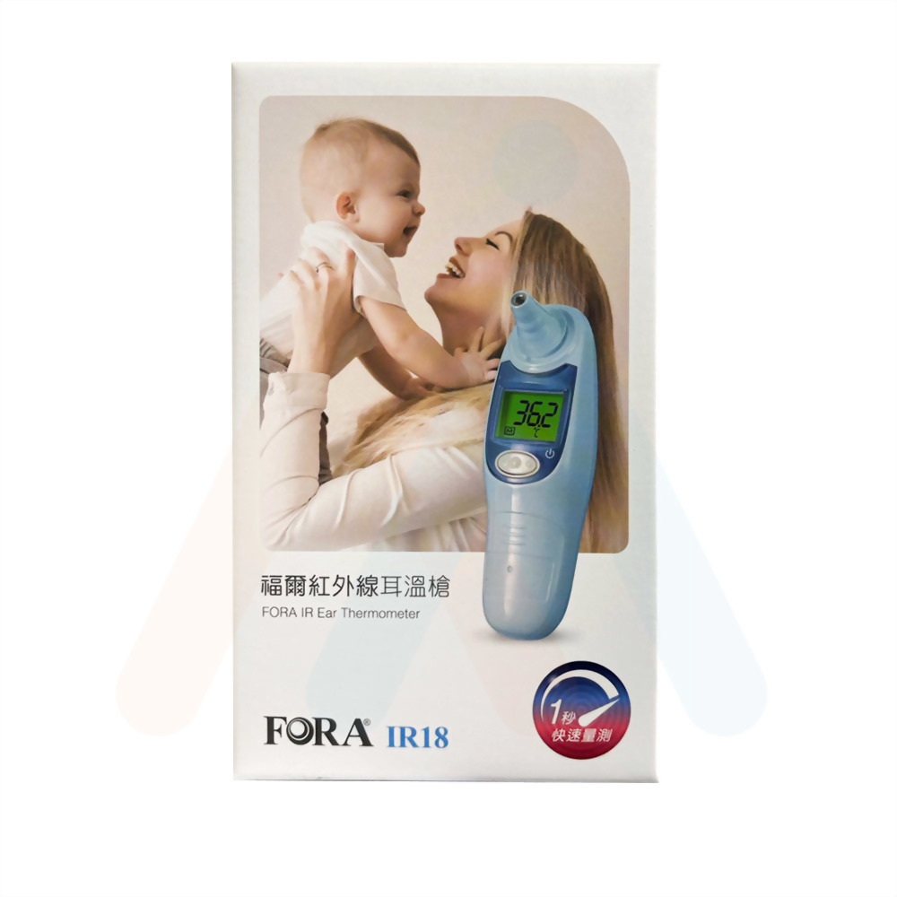 FORA福爾 紅外線耳溫槍. IR18