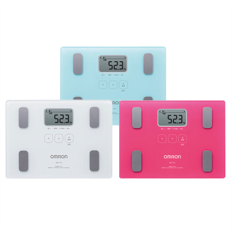OMRON歐姆龍 體重體脂肪計(陸製)HBF-212(4合1)