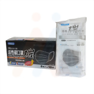 昭惠 醫療用平面活性碳口罩(50入/盒)