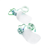 氧氣面罩(有儲氣袋 100%給氧)小孩