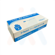 未消毒PVC手套100入(L)