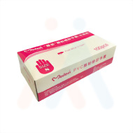 未消毒PVC手套100入(S)