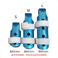 手指骨折固定夾 (L) 鋁製 泡棉