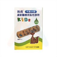 卡通ok繃(未滅菌) 1.9x7.2cm(15片/盒)