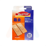 雅士彈性OK繃(未滅菌) 2.0x6.4cm 22片/盒