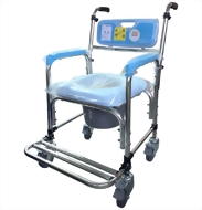 鋁合金固定式洗澡便器椅