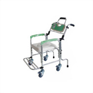 可躺式折合洗澡便器椅/洗頭椅/便盆椅