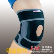 棉質展開式矽膠護膝