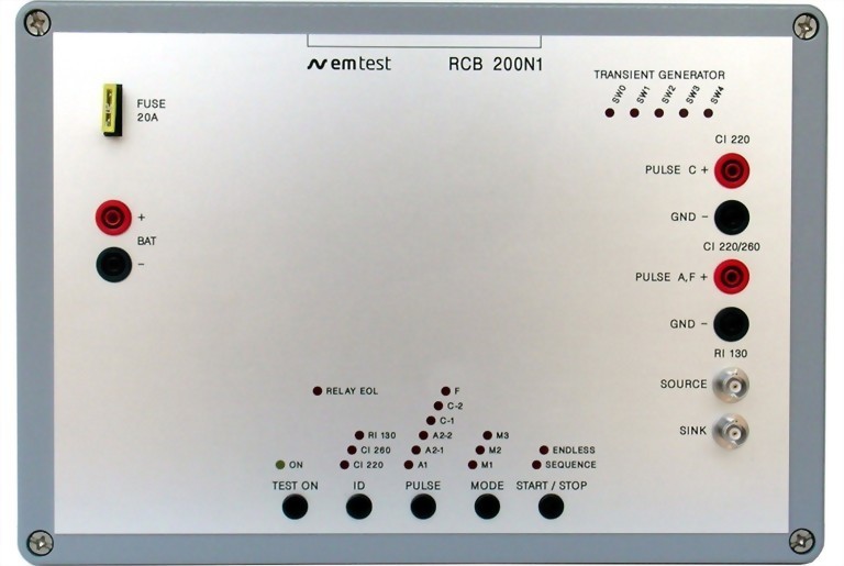 Transient Immunity Test Generator meeting FORD EMC-CS-2009.1