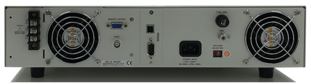 CFS100 系列單相可程式設計交流和直流電源來源 CFS100 Series 2