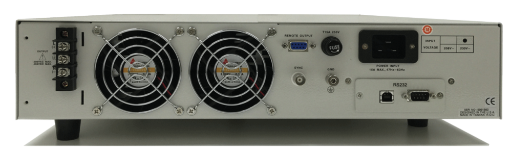 CFS100 系列單相可程式設計交流和直流電源來源 CFS100 Series 6