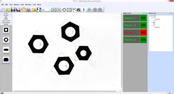 卧式螺丝光学量测机
