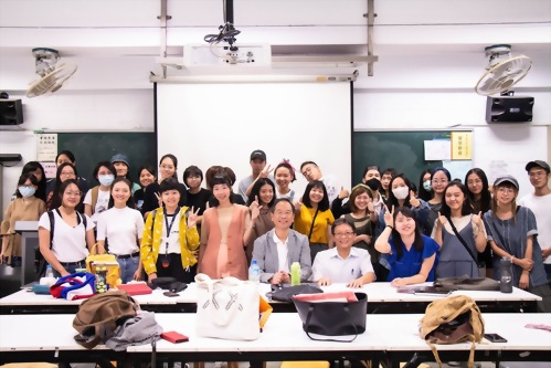 【黏扣带讲座】实践大学服装设计系讲座-黏扣带与服设应用