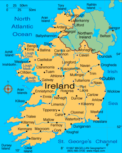 愛爾蘭國家簡介