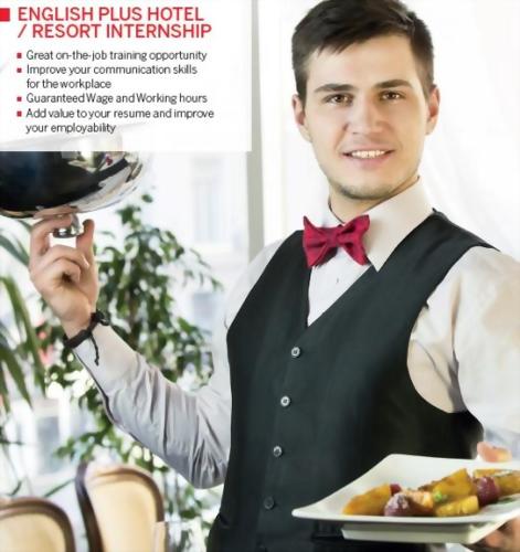 英語課程+四星級飯店(渡假村)帶薪實習(六個月)-布里斯本