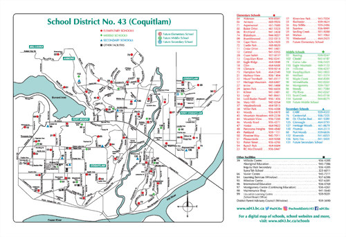 加拿大公立高貴林學區(Coquitlam School District-SD 43)