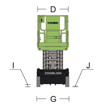12M 剪刀輪式 標準型 (zoomlion 中聯 電驅)