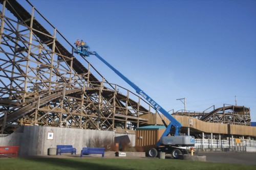 21M - 輪式直臂式高空作業車