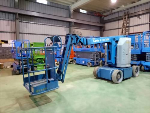 10米-輪式曲臂式高空作業車