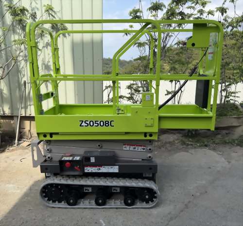 4.5M 剪刀履帶式 (Zoomlion 中聯 電驅) 馬達直驅 非鏈條驅動