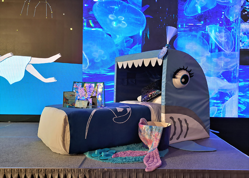 Shark bed online tent