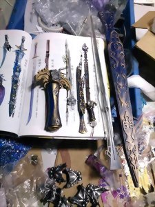 霹靂布袋戲 傾雪劍 巧匠工藝