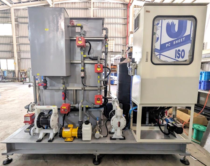 綠膜科技 - 膜濾與加藥系統 處理量20~40CMD