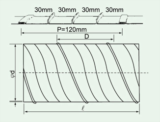 SSD加強型螺旋風管 2