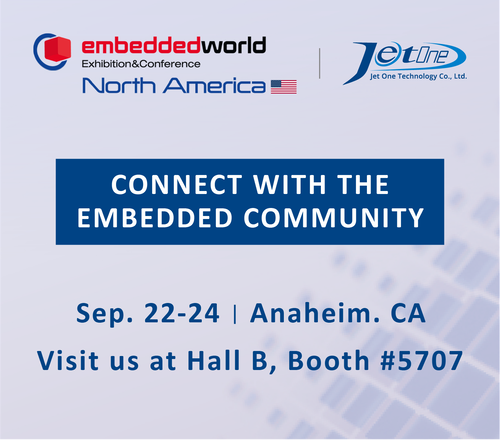 Jet One Technology is exhibiting from September 22-24 at the Anaheim Convention Center, Hall B, Booth #5707