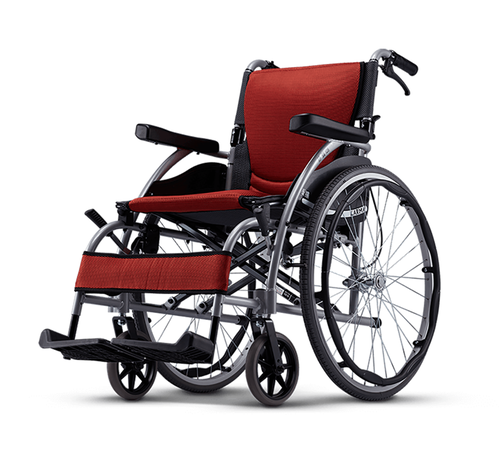 一般輪椅 鋁合金座墊曲線型