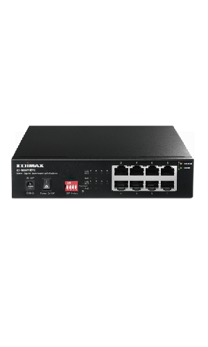 8埠Gigabit Switch 含 4埠PoE+ 乙太網路交換器