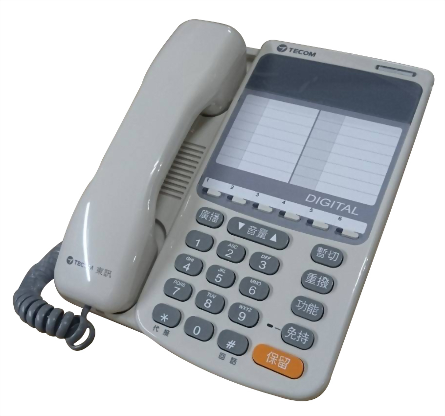 DX 6鍵標準型話機