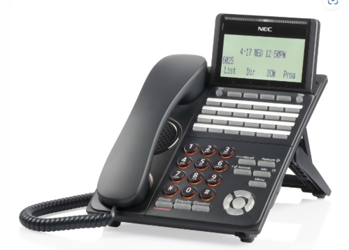 24鍵顯示型數位話機(黑色)