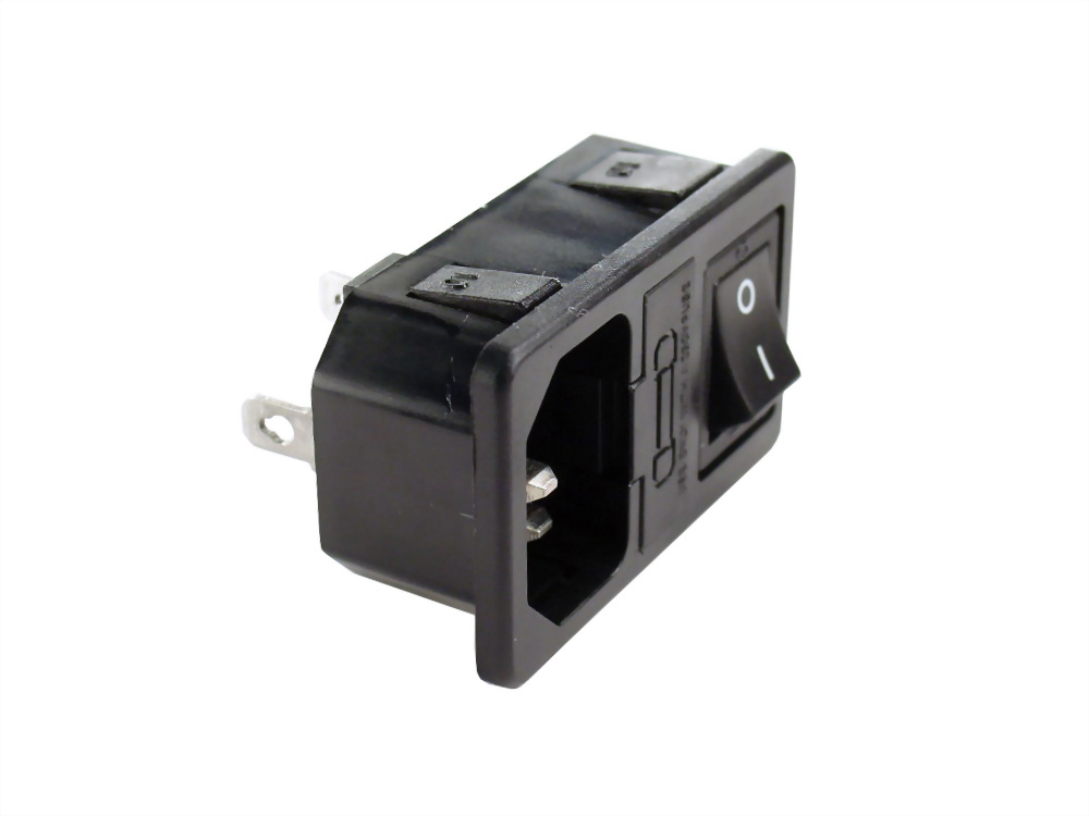 AC SOCKET+FUSE HOLDER+SWITCH (SWJR101-1FRS-□□)