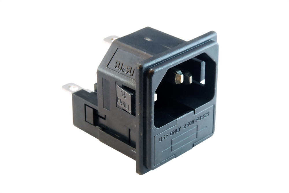 AC SOCKET+FUSE HOLDER (SWRF-2004D-□)