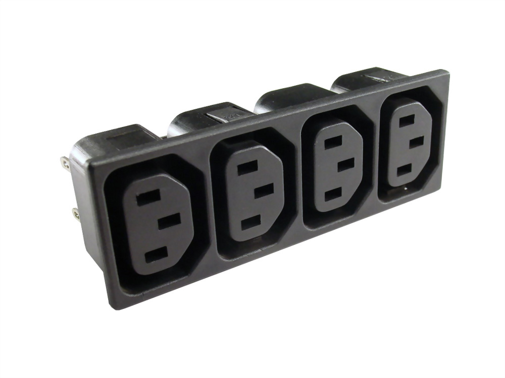 IEC 60320 salidas en pandillas (SWR-302G4)