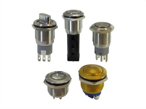 Металлическая кнопка включения (ип65 / ип67) (SQN19 series)