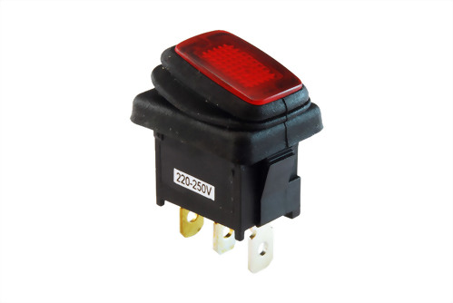 WATERPROOF ROCKER SWITCH ( IP65~67 ) (SR13-66B8 (IP65))