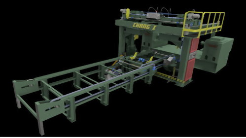 V- Holder Centering Log Charger