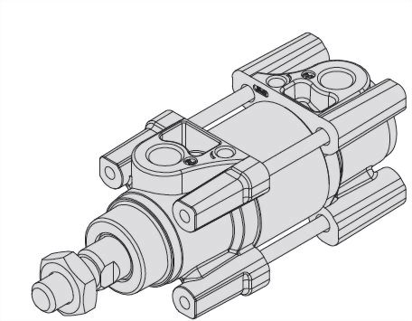 ACPA複動柱型標準氣缸