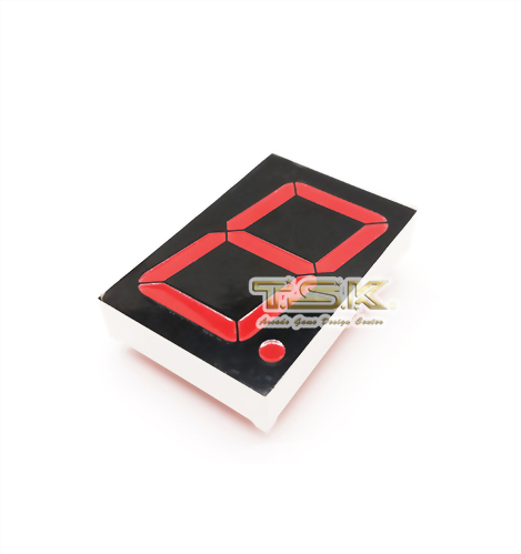 1.8" Single Digit Red Led Display