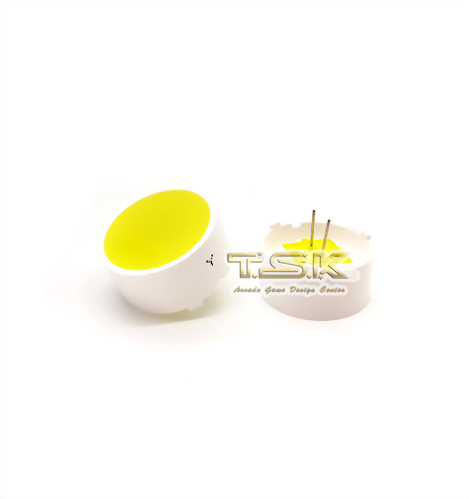 F22 Round LED light Bar Yellow