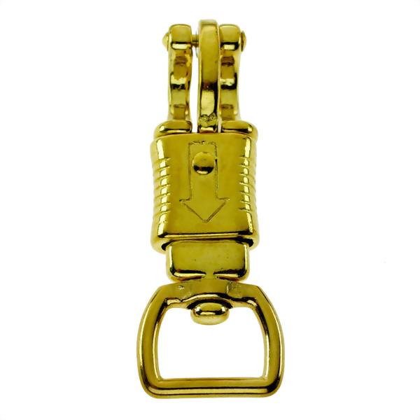 銅鉤扣具(活動鳥鉤方型環)