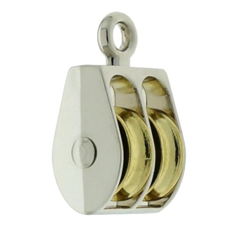 滑輪類產品(鋅合金固定雙滑輪)