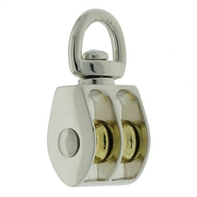 滑輪類產品(鋅合金活動雙滑輪)